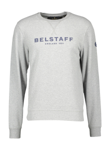 Belstaff Grijze trui met opschrift 