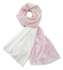 Twinset Roze sjaal met print 