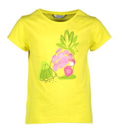 Mayoral Gele t-shirt met ananas motief 