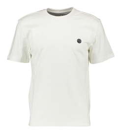 Element Witte t-shirt met zwart logo 