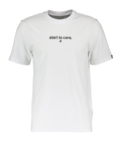 Element Witte t-shirt met zwarte print achterkant 