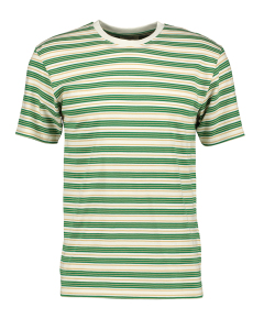 Castart Groen gestreepte t-shirt  