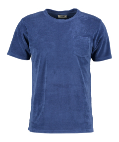 Castart Blauwe t-shirt in badstof 