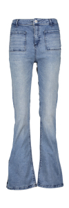 Twinset Blauwe flared jeans  Actitude