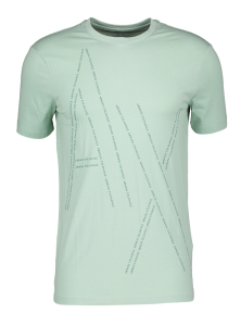 Armani Jeans  Groene T-shirt met opschrift Armani