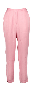 American Vintage  Roze wijde broek met elastische tailleband 