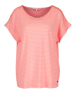 Xandres Roze gestreepte t-shirt  
