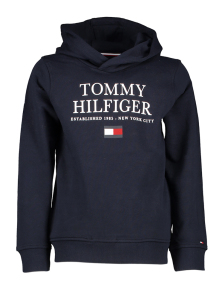 Tommy Hilfiger Blauwe sweater met logo 
