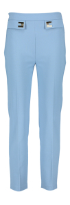 Elisabetta Franchi Lichtblauwe geklede broek 