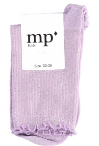 MP Denmark Paarse glitter sokken  
