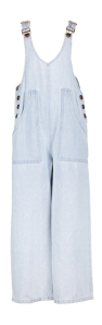AO76 Jeansblauwe jumpsuit 