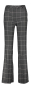 Donkergrijze broek met lichtgrijs patroon Kuic Kocca